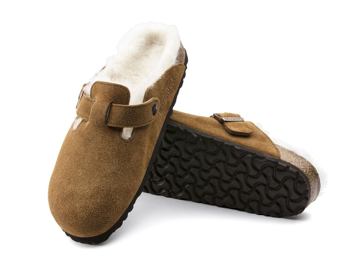 Arizona Mink Natural Suede Shearling - J. Cole Shoes 40 / Mink/Natural