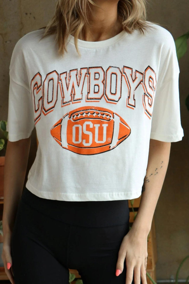 Osu Wonka Football Cropped Tee - J. Cole Shoes