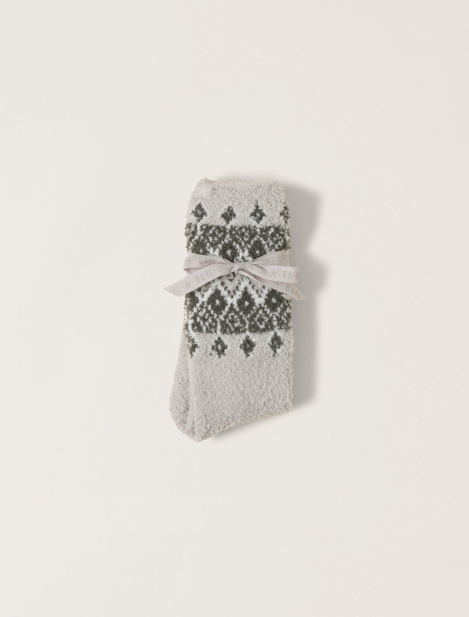 Barefoot Dreams: CozyChic Fair Isle Socks in Malibu Mist - J. Cole ShoesBAREFOOT DREAMSBarefoot Dreams: CozyChic Fair Isle Socks in Malibu Mist