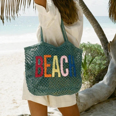 Beach Tote in Teal - J. Cole ShoesZ SUPPLYBeach Tote in Teal