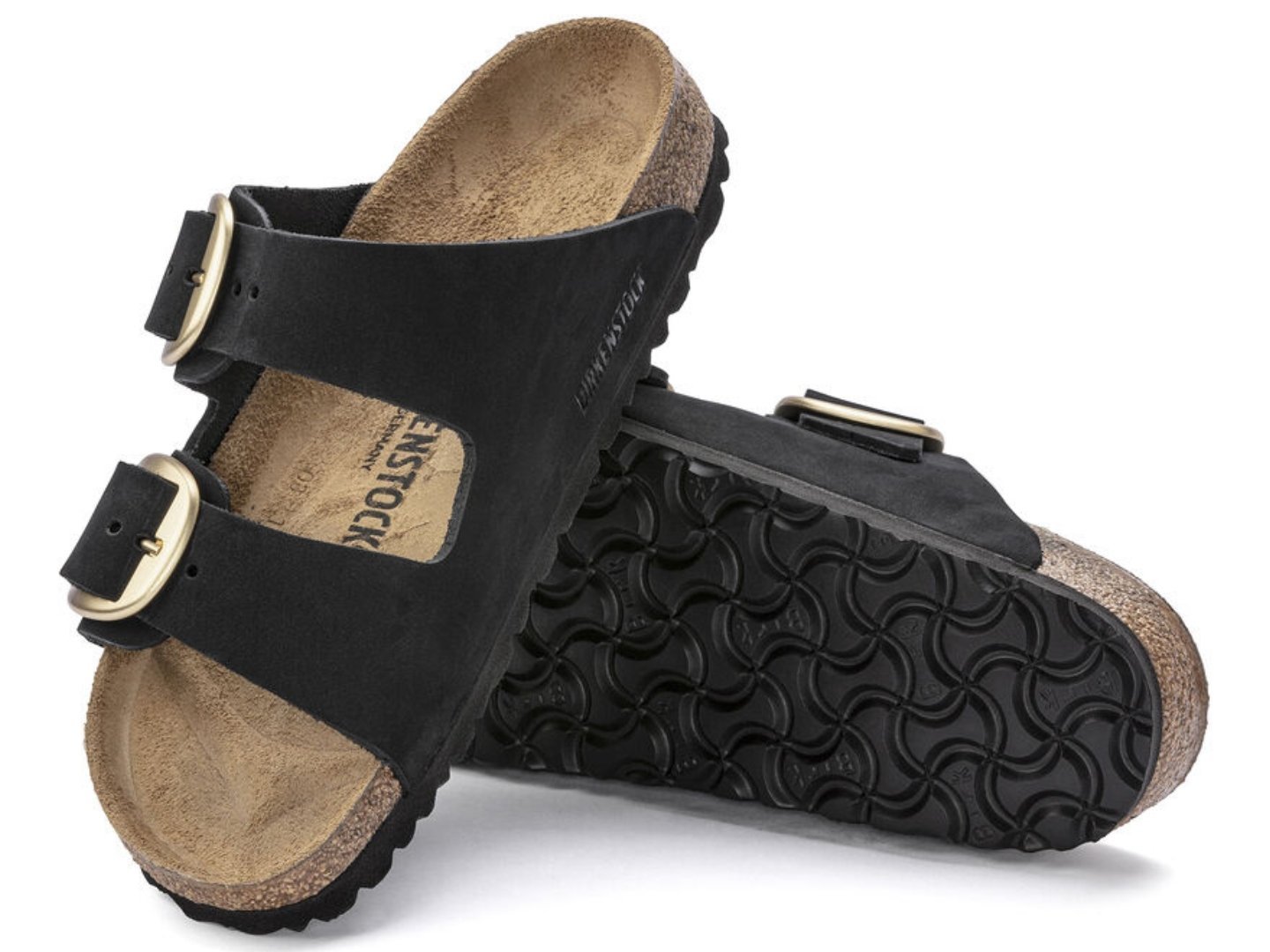 Birkenstock: Arizona Big Buckle Black Nubuk NARROW Fit - J. Cole ShoesBIRKENSTOCKBirkenstock: Arizona Big Buckle Black Nubuk NARROW Fit