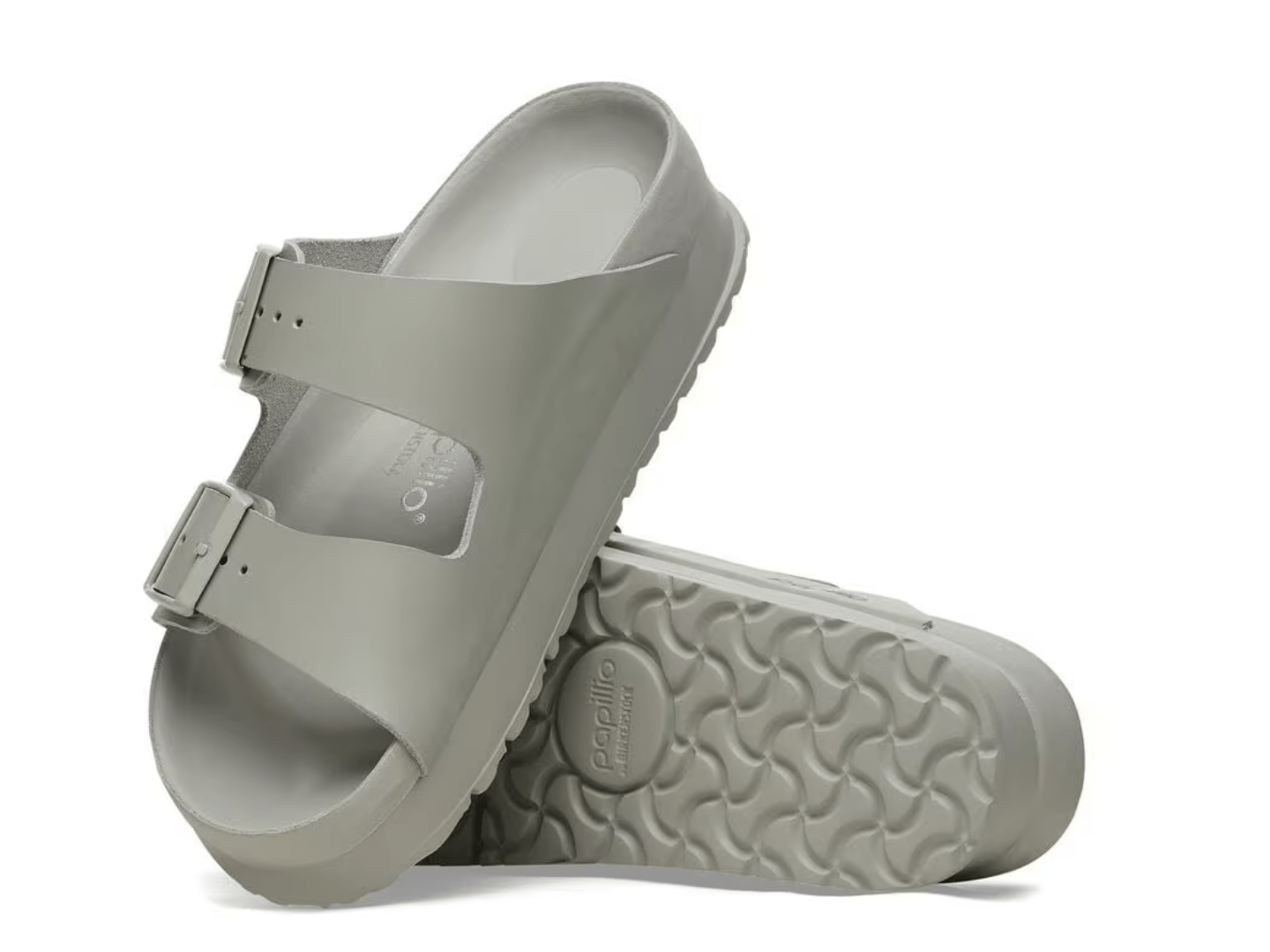 Birkenstock Arizona Flex Platform Mineral Grey - J. Cole ShoesBIRKENSTOCKBirkenstock Arizona Flex Platform Mineral Grey