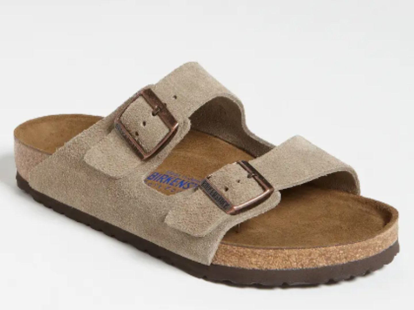 Birkenstock: Arizona in Taupe Suede - J. Cole ShoesBIRKENSTOCKBirkenstock: Arizona in Taupe Suede