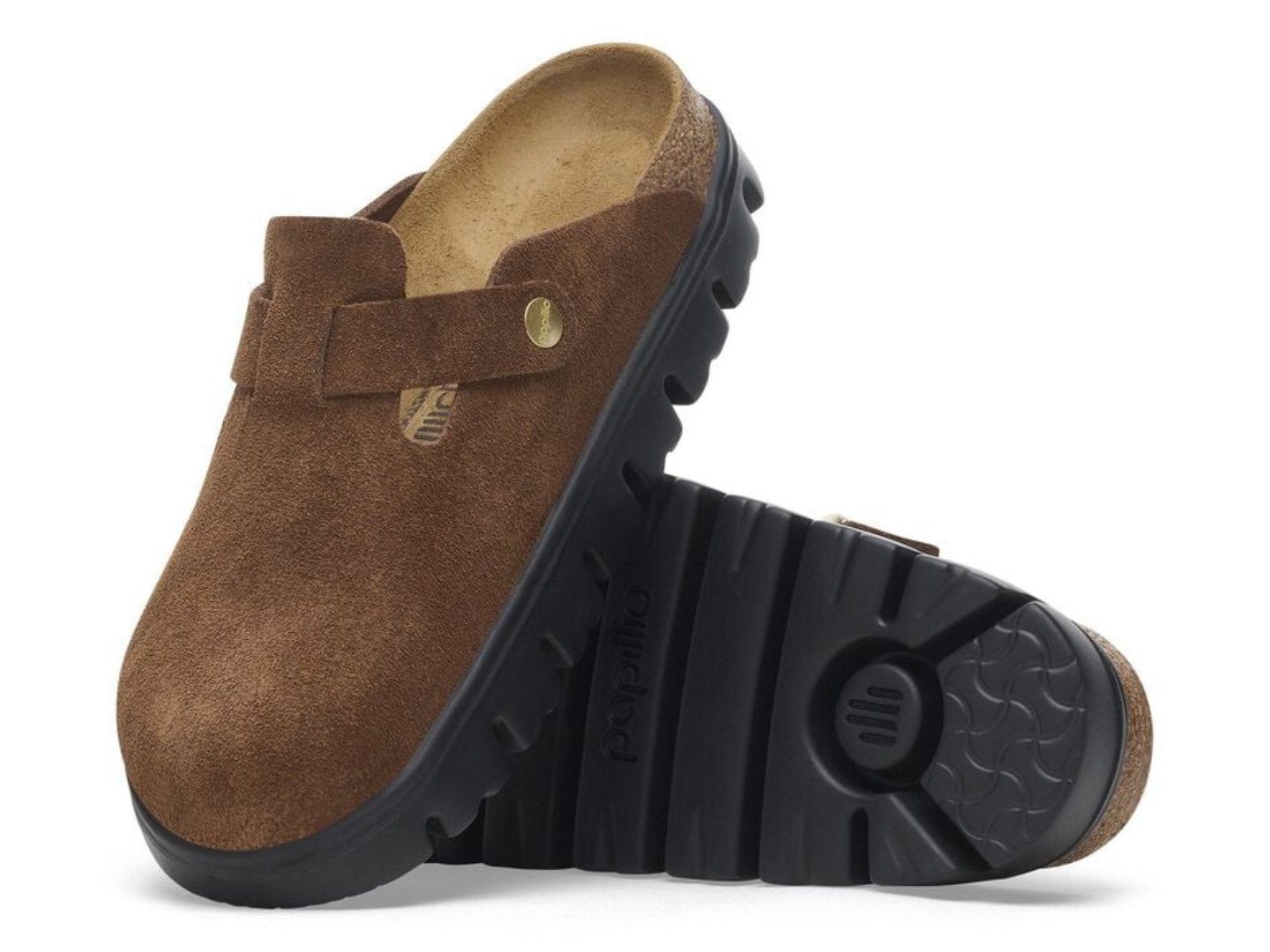 Birkenstock: Boston Chunky in Dark Tea - J. Cole ShoesBIRKENSTOCKBirkenstock: Boston Chunky in Dark Tea