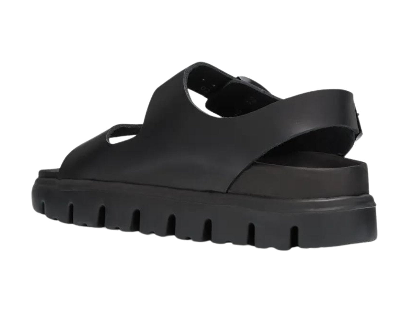 Birkenstock: Milano Chunky in Black Leather - J. Cole ShoesBIRKENSTOCKBirkenstock: Milano Chunky in Black Leather