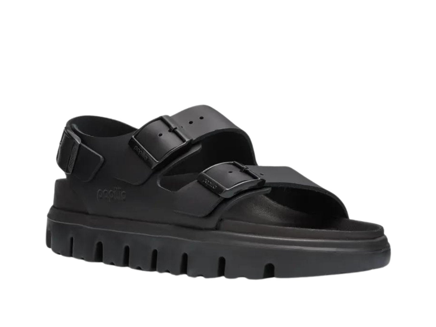 Birkenstock: Milano Chunky in Black Leather - J. Cole ShoesBIRKENSTOCKBirkenstock: Milano Chunky in Black Leather