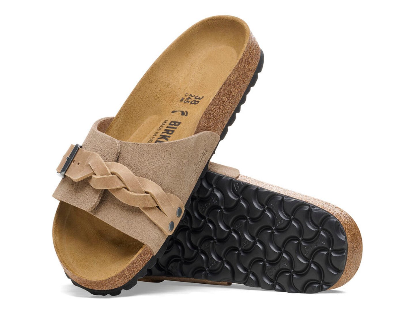 Birkenstock: Oita Braid in Taupe - J. Cole ShoesBIRKENSTOCKBirkenstock: Oita Braid in Taupe