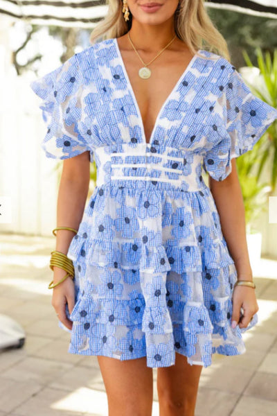 Buddy Love: Jacey Dress in Blue Lagoon - J. Cole ShoesBUDDYLOVEBuddy Love: Jacey Dress in Blue Lagoon