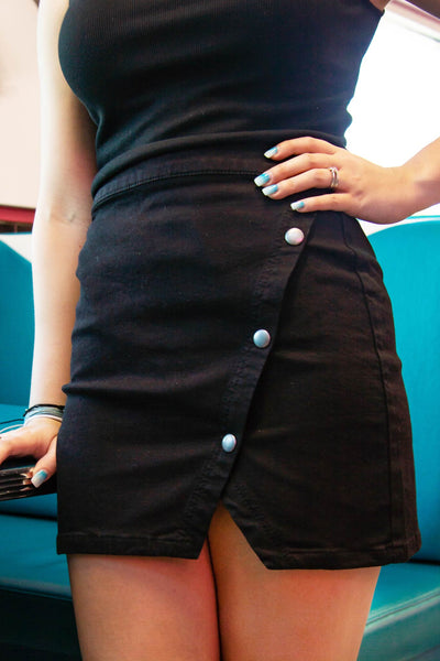 Button Wrap Skirt - J. Cole ShoesFREE PEOPLEButton Wrap Skirt