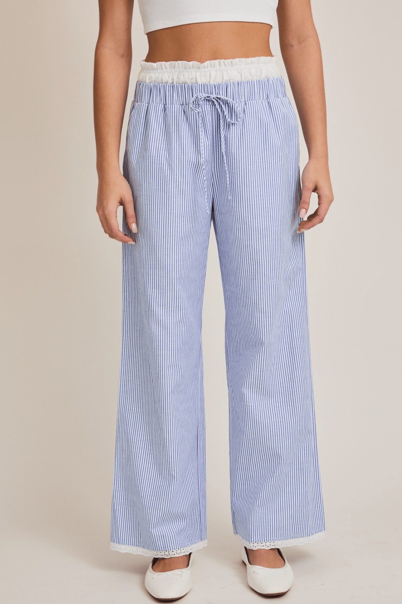 Contrast Layer Pants - J. Cole Shoesle lisContrast Layer Pants