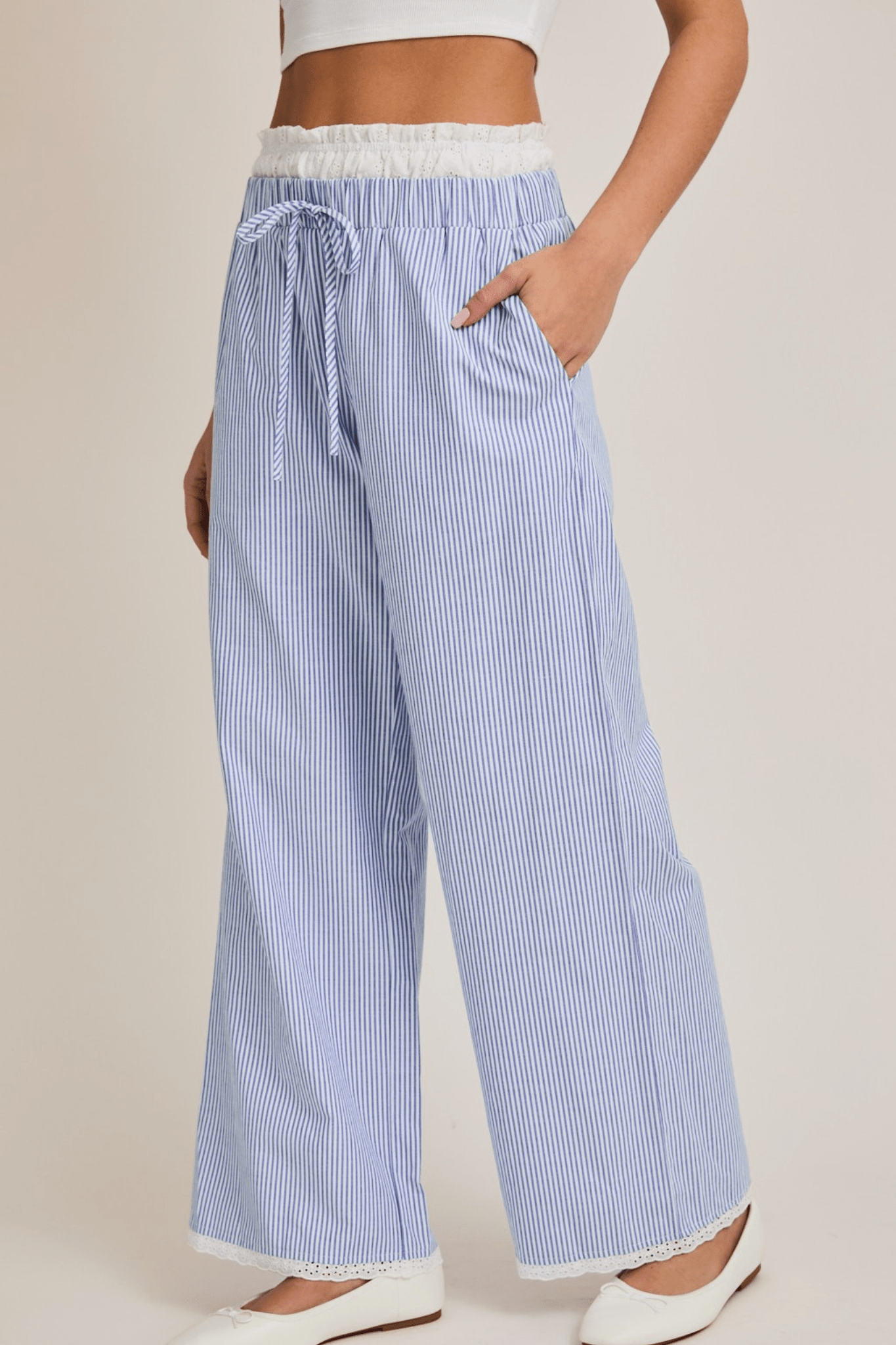 Contrast Layer Pants - J. Cole Shoesle lisContrast Layer Pants