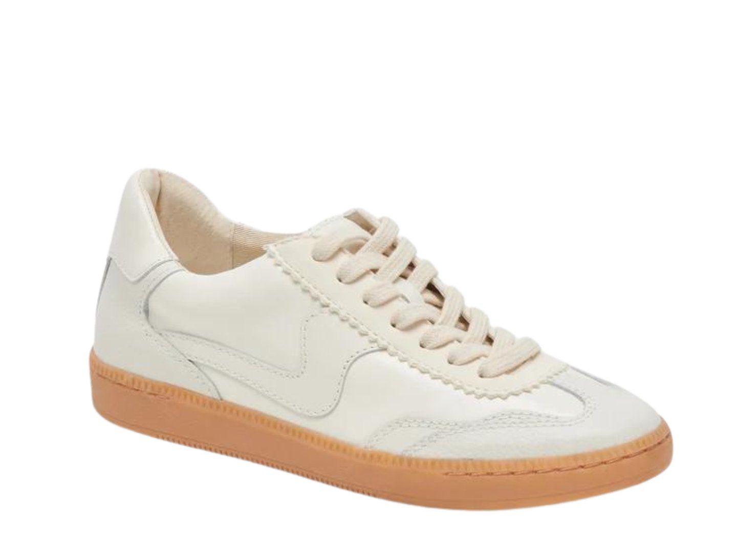 Dolce Vita: Notice in White Leather - J. Cole ShoesDOLCE VITADolce Vita: Notice in White Leather