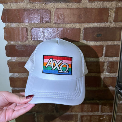 Duo Threads: Sorority Aviator Hat Alpha Chi Omega - J. Cole ShoesDuo ThreadsDuo Threads: Sorority Aviator Hat Alpha Chi Omega