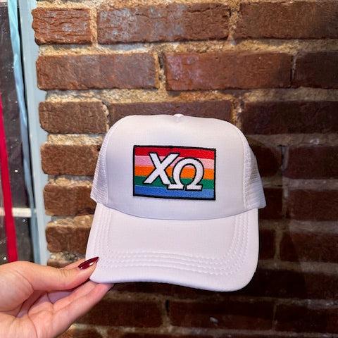 Duo Threads: Sorority Aviator Hat Chi Omega - J. Cole ShoesDuo ThreadsDuo Threads: Sorority Aviator Hat Chi Omega