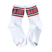 Duo Threads: Sorority Socks Alpha Omicron Pi - J. Cole ShoesDuo ThreadsDuo Threads: Sorority Socks Alpha Omicron Pi