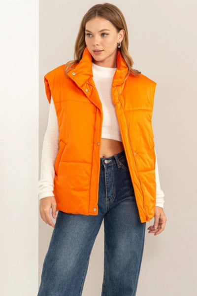 Emmit Vest in orange - J. Cole ShoesHYFVEEmmit Vest in orange