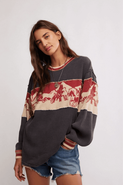 Free People: Big Sky Graphic Tee - J. Cole ShoesFREE PEOPLEFree People: Big Sky Graphic Tee