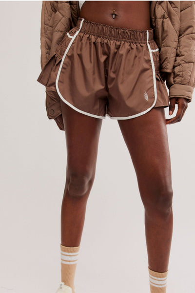 Free People: Easy Tiger Short in Driftwood - J. Cole ShoesFree People MovementFree People: Easy Tiger Short in Driftwood