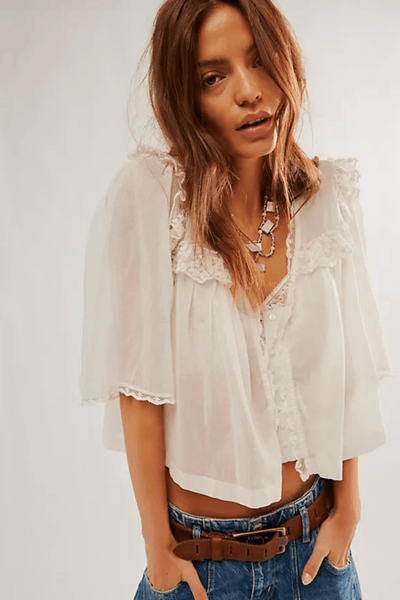 Free People: Luna Top - J. Cole ShoesFREE PEOPLEFree People: Luna Top