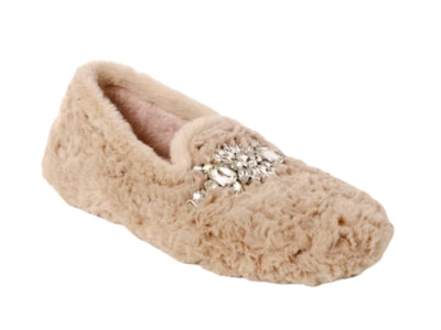 Free People: Slumber Party Loafer Slipper in Parchment - J. Cole ShoesFREE PEOPLEFree People: Slumber Party Loafer Slipper in Parchment