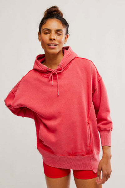 Free People: Sprint To The Finish Hoodie in Winterberry - J. Cole ShoesFREE PEOPLEFree People: Sprint To The Finish Hoodie in Winterberry