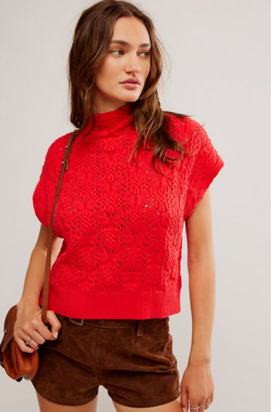 Free People: Vickie Mock Neck Sweater - J. Cole ShoesFREE PEOPLEFree People: Vickie Mock Neck Sweater