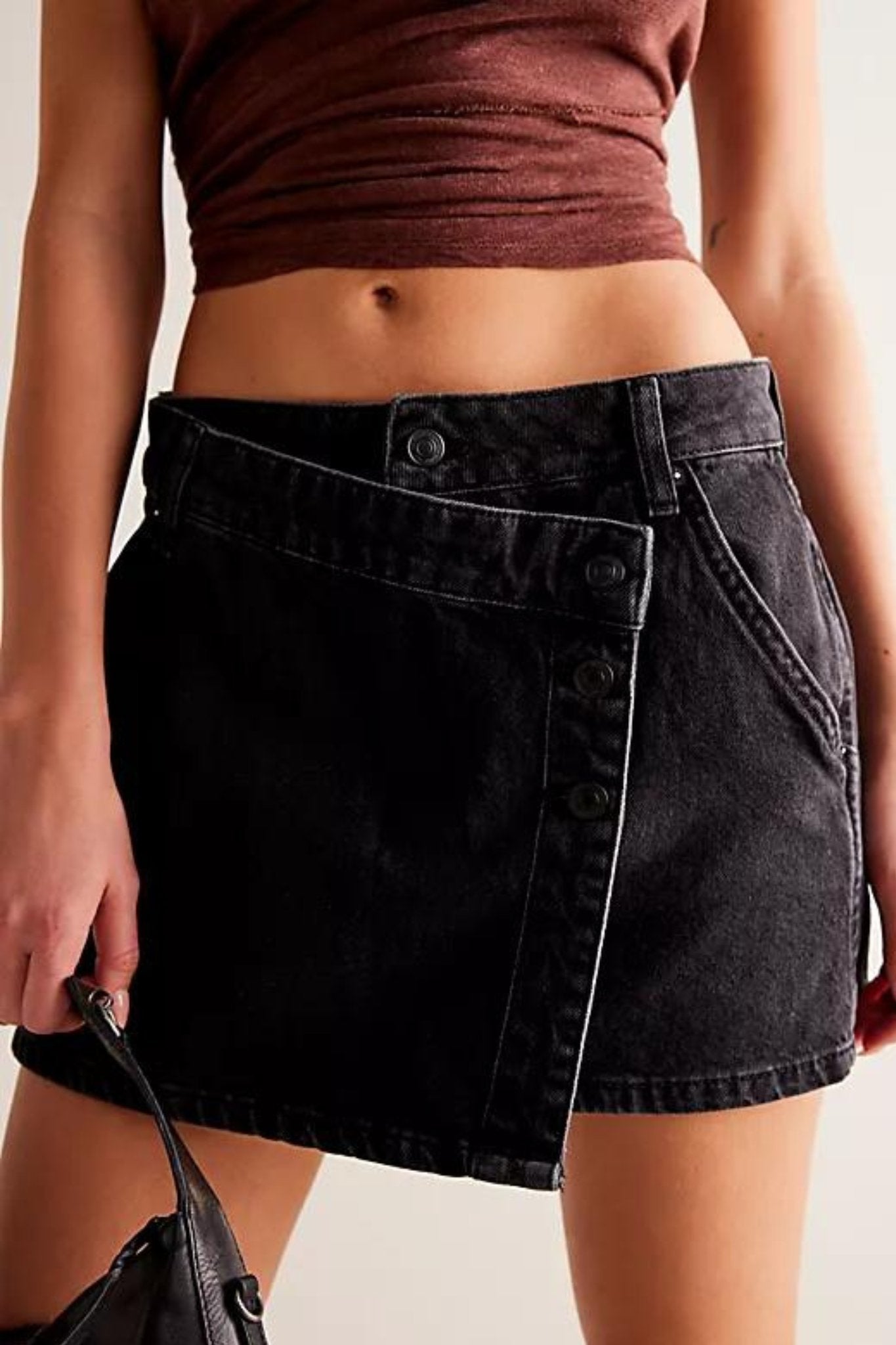 Free People: Wynne Denim Skirt in Eclipse - J. Cole ShoesFREE PEOPLEFree People: Wynne Denim Skirt in Eclipse