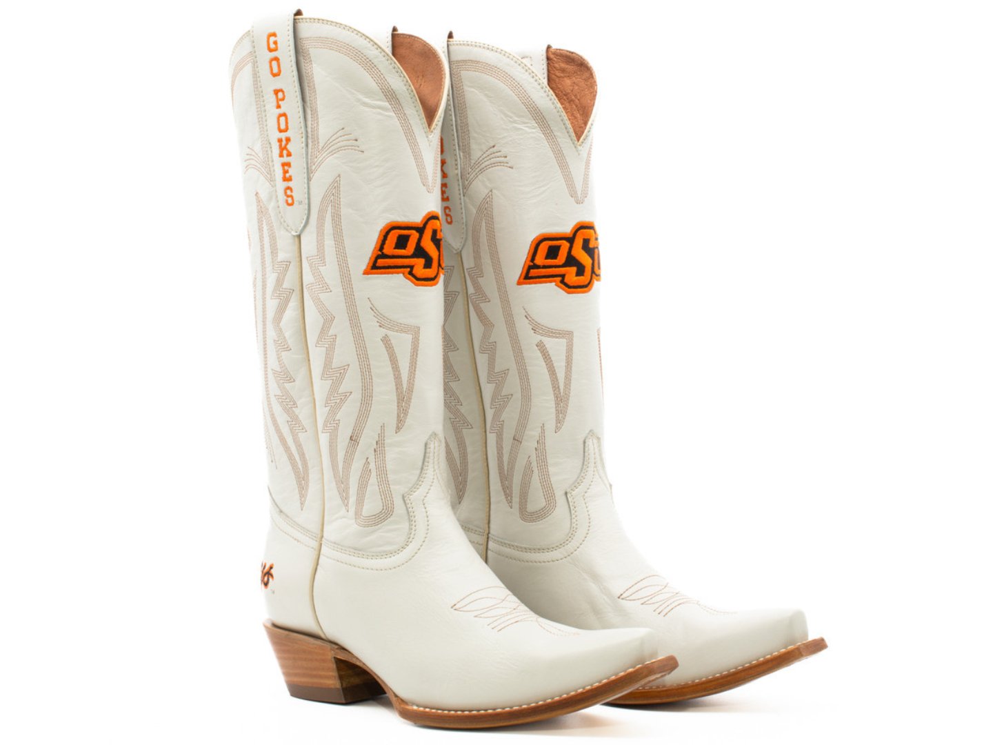 Gameday Boots: Oklahoma State University in Ivory - J. Cole ShoesGAMEDAY BOOTSGameday Boots: Oklahoma State University in Ivory