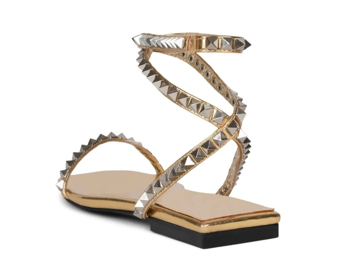 Jeffrey Campbell: Luxor in Gold Silver Combo - J. Cole ShoesJEFFREY CAMPBELLJeffrey Campbell: Luxor in Gold Silver Combo