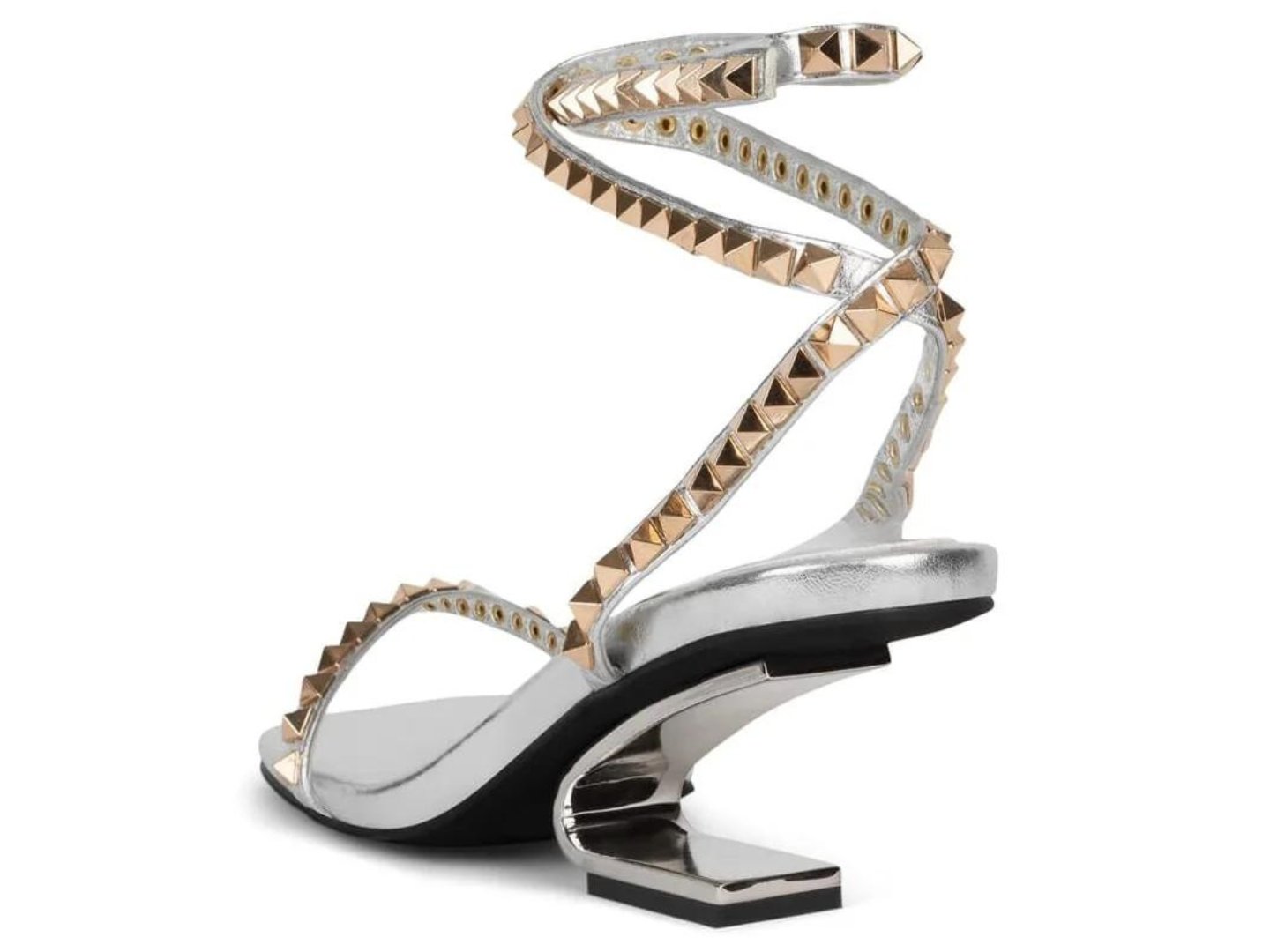 Jeffrey Campbell: Luxor-LB in Silver Gold Combo - J. Cole ShoesJEFFREY CAMPBELLJeffrey Campbell: Luxor-LB in Silver Gold Combo