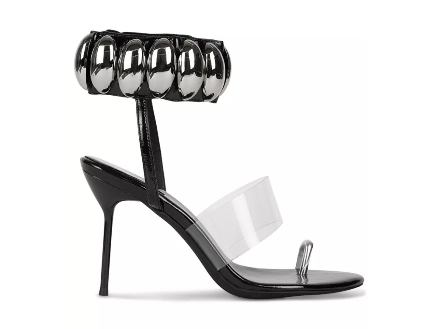 Jeffrey Campbell: Occasion in Black Patent & Silver - J. Cole ShoesJEFFREY CAMPBELLJeffrey Campbell: Occasion in Black Patent & Silver