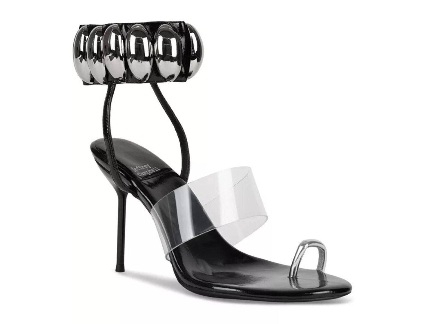 Jeffrey Campbell: Occasion in Black Patent & Silver - J. Cole ShoesJEFFREY CAMPBELLJeffrey Campbell: Occasion in Black Patent & Silver