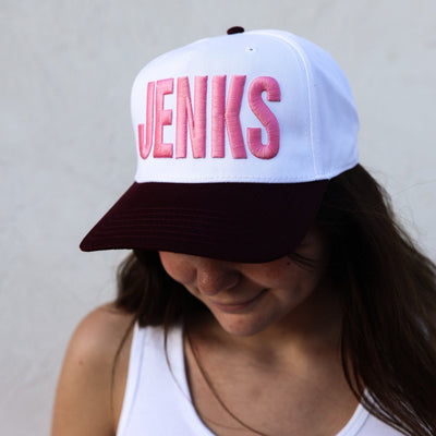 JENKS in Pink Hat - J. Cole ShoesABK CreativeJENKS in Pink Hat