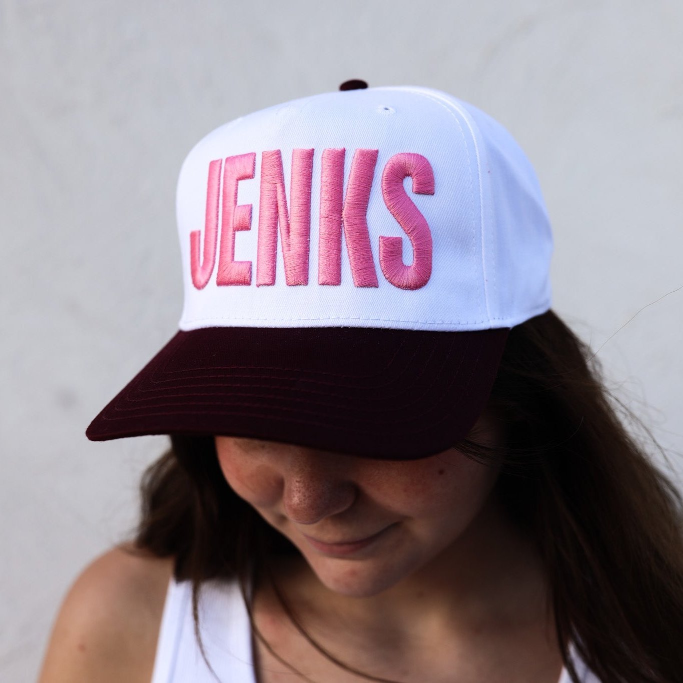 JENKS in Pink Hat - J. Cole ShoesABK CreativeJENKS in Pink Hat