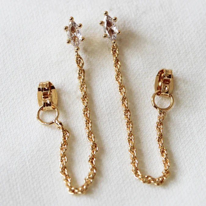 Kinsey Designs: Sadie Wrap Earrings in Gold - J. Cole ShoesKINSEY DESIGNSKinsey Designs: Sadie Wrap Earrings in Gold