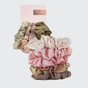 Kitsch: Metallic Scrunchies in Blush - J. Cole ShoesKITSCHKitsch: Metallic Scrunchies in Blush