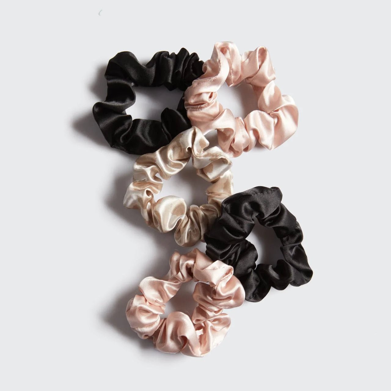 Kitsch: Satin Sleep Scrunchies 5pc Assorted - J. Cole ShoesKITSCHKitsch: Satin Sleep Scrunchies 5pc Assorted