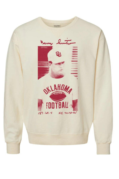 LivyLu: OU Sooners Barry Switzer Sweatshirt - J. Cole ShoesLIVY LULivyLu: OU Sooners Barry Switzer Sweatshirt