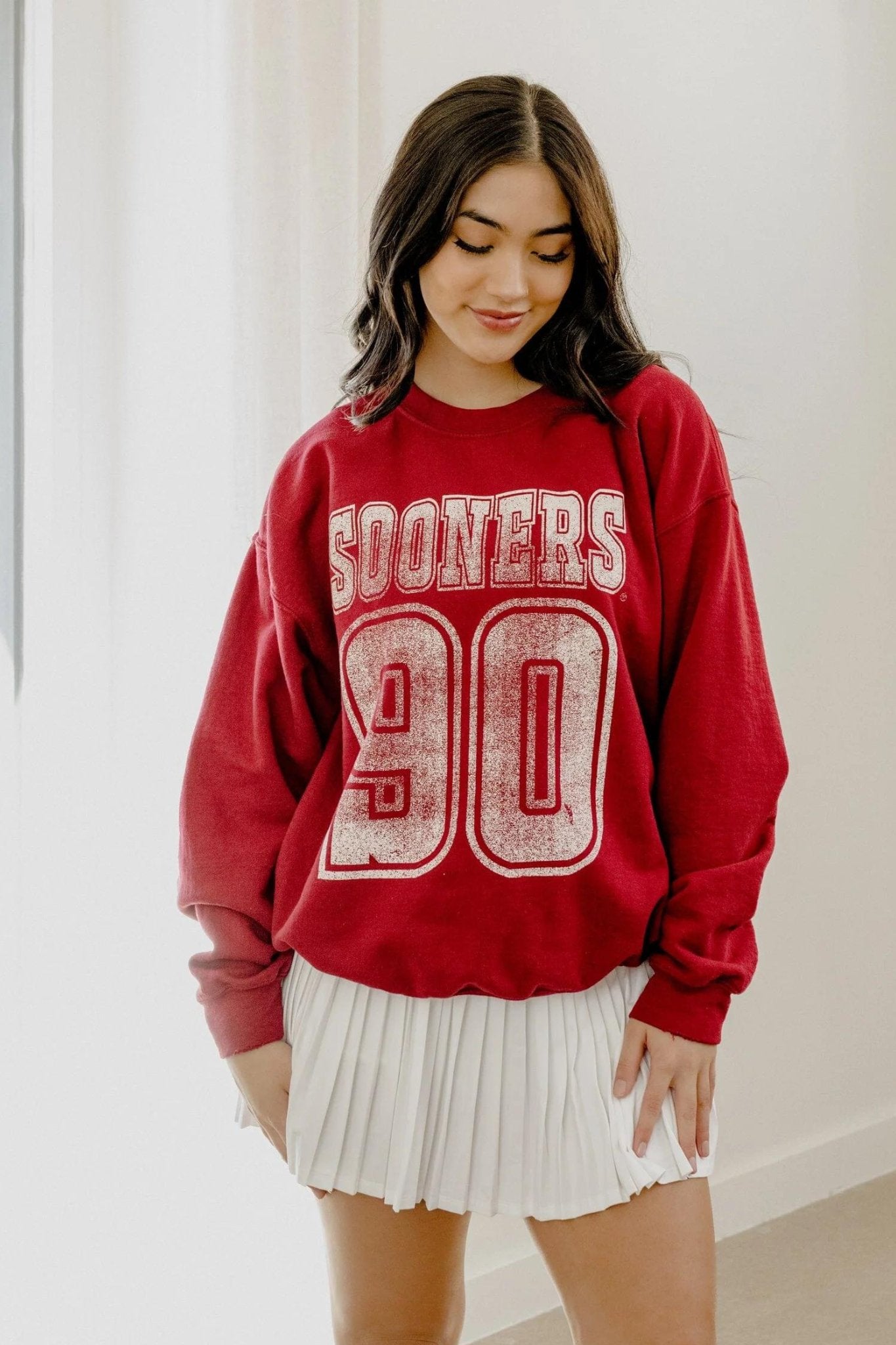 LivyLu: OU Sooners Player Thrifted Sweatshirt - J. Cole ShoesLIVY LULivyLu: OU Sooners Player Thrifted Sweatshirt