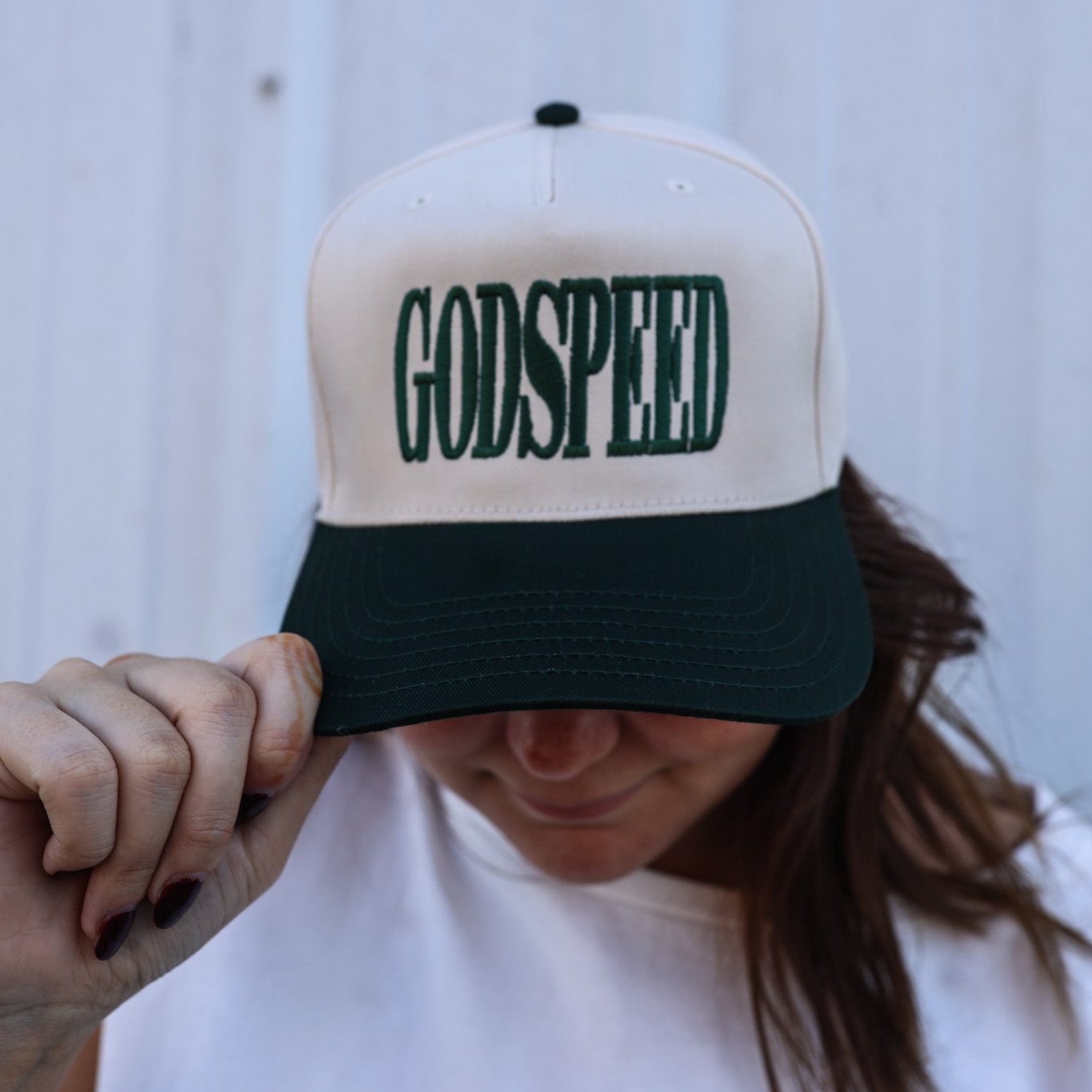 Madley: "Godspeed" Hat in Dark Green & Tan - J. Cole ShoesmadleyMadley: "Godspeed" Hat in Dark Green & Tan