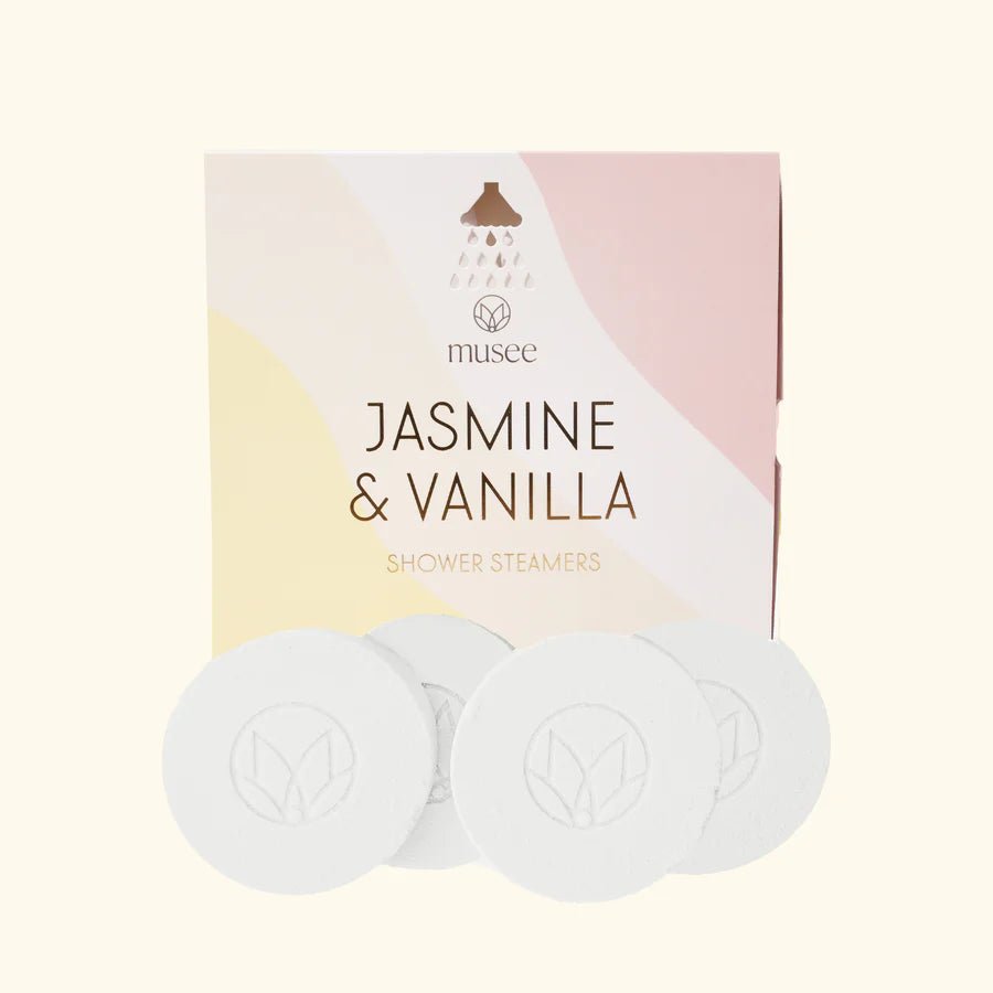 Musee: Jasmine & Vanilla Shower Steamers - J. Cole ShoesMuseeMusee: Jasmine & Vanilla Shower Steamers