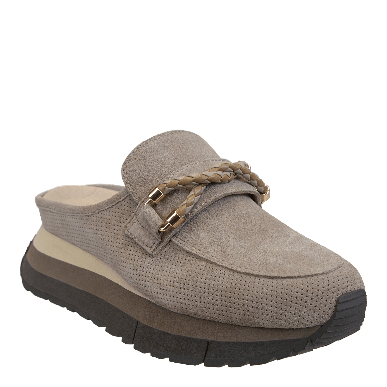 NAKED FEET - POLO in TAUPE Platform Sneakers - J. Cole ShoesNAKED FEETNAKED FEET - POLO in TAUPE Platform Sneakers