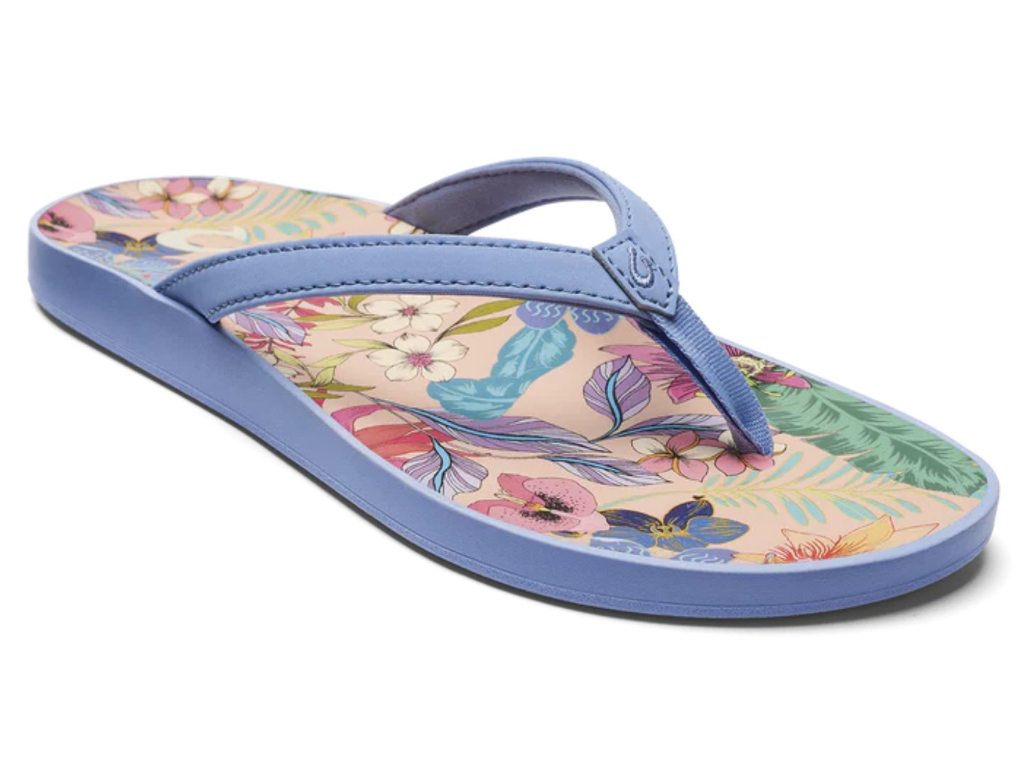 OluKai: Puawe in Cloud Blue/Flower - J. Cole ShoesOLUKAIOluKai: Puawe in Cloud Blue/Flower