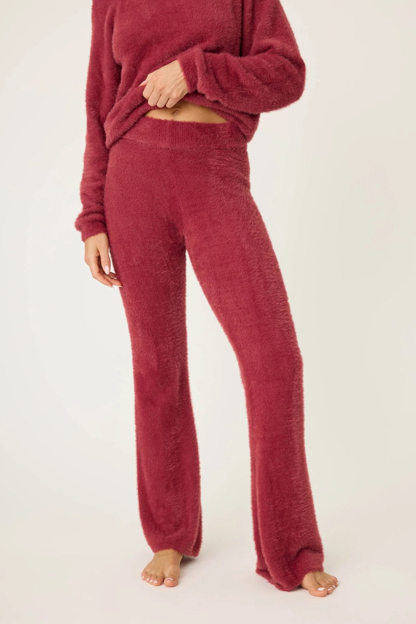 PJ Salvage: Full Of Holiday Spirit Feather Knit Pant - J. Cole ShoesPJ SALVAGEPJ Salvage: Full Of Holiday Spirit Feather Knit Pant