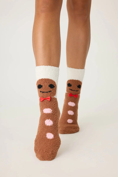 PJ Salvage: Gingerbread Fun Socks - J. Cole ShoesPJ SALVAGEPJ Salvage: Gingerbread Fun Socks