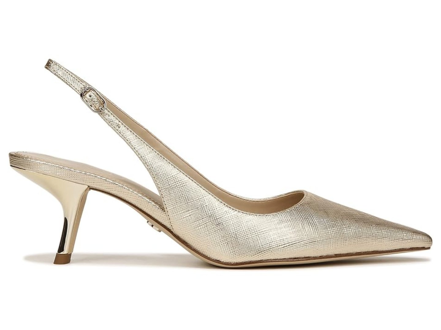 Sam Edelman: Bianka Sling in Gold Metallic - J. Cole ShoesSAM EDELMANSam Edelman: Bianka Sling in Gold Metallic