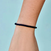 Seascape Stretch Bracelet in Black - J. Cole ShoesPURAVIDASeascape Stretch Bracelet in Black