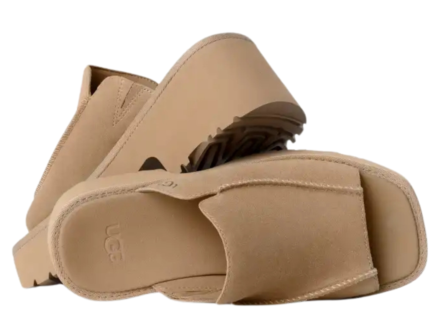 Ugg: New Heights Slide in Mustard Seed