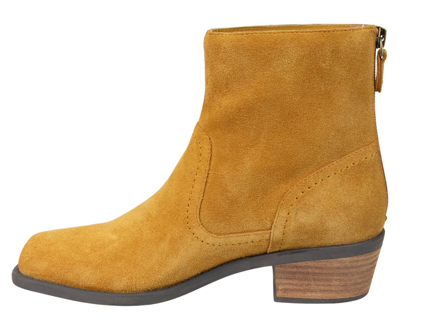 OTBT - HOMESTEAD in CAMEL Heeled Ankle Boots