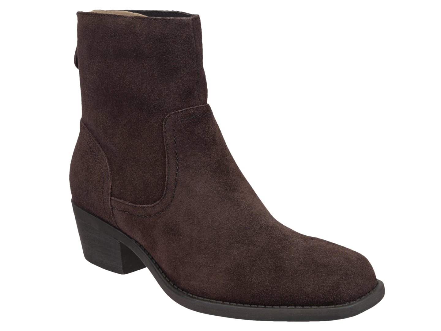 OTBT - HOMESTEAD in COFFEE Heeled Ankle Boots